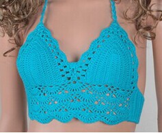 Wholesale New Acrylic Hollow Hand Hook Strap Swimsuit